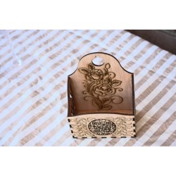 Cajita para especias con código QR – Hecha con materiales naturales, ecológicos y sostenibles