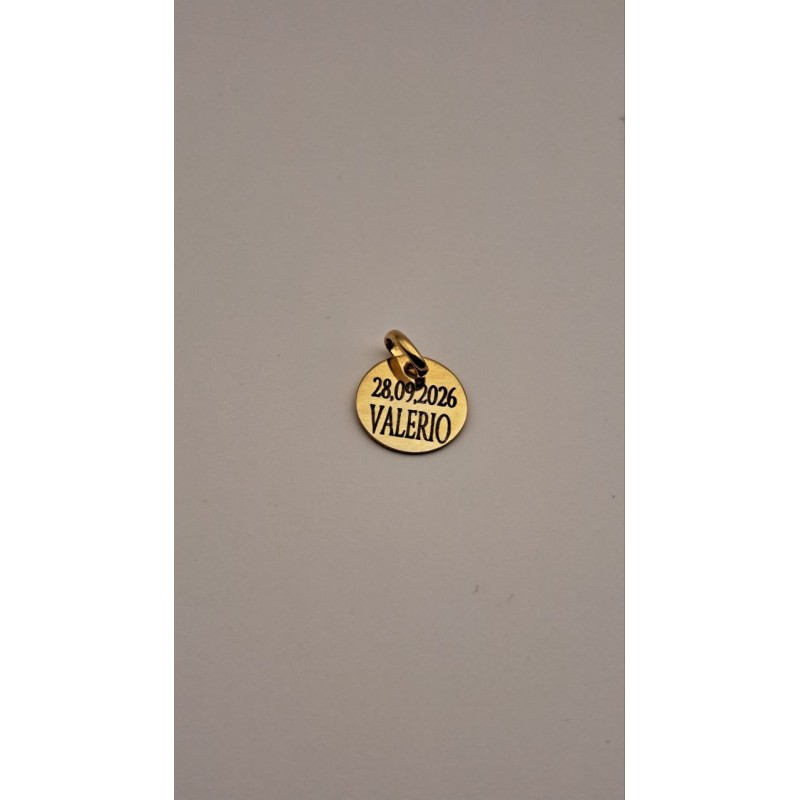 Colgante Personalizado en Plata con Nombre y Fecha | Regalo Especial