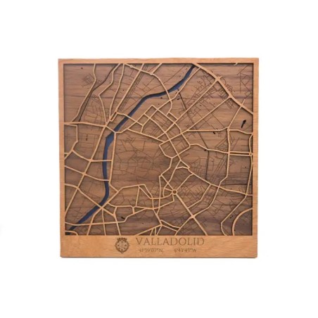 cuadro mapa valladolid