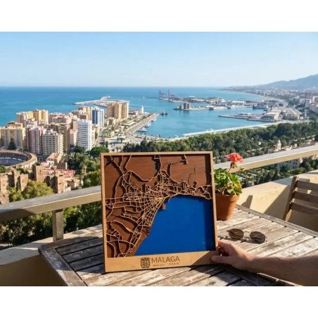 mapa de ciudad malaga