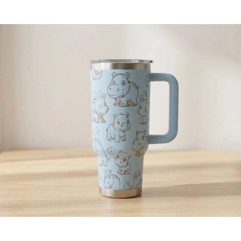 vaso termico con dibujos