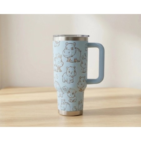 vaso termico con dibujos